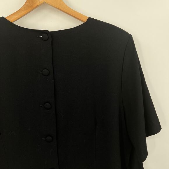 80s Vintage Dress Barn Geometric Retro Top Size 22W NWT - Picture 3 of 5